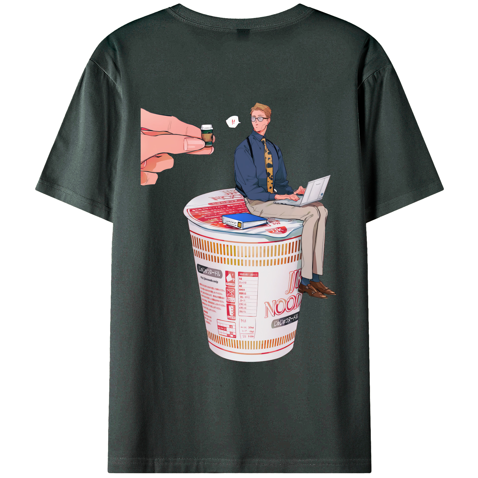 （画像用） 呪術廻戦 Jujutsu Kaisen 綿100％ メンズ半袖Tシャツ（バックプリント） 通気性
